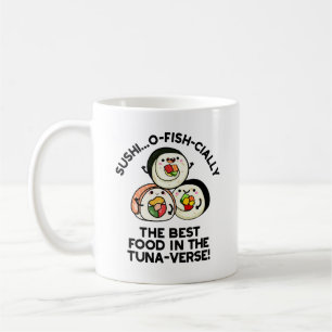 Sushi är den bästa maten i den tonomvända rödhålan kaffemugg