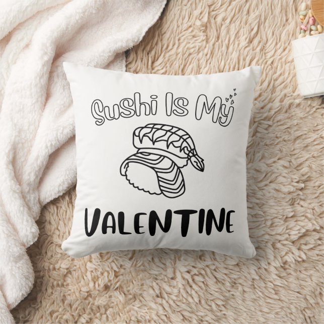 Sushi är min valentin kudde (Filt)