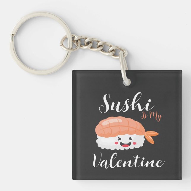 Sushi är min Valentine (Framsidan)