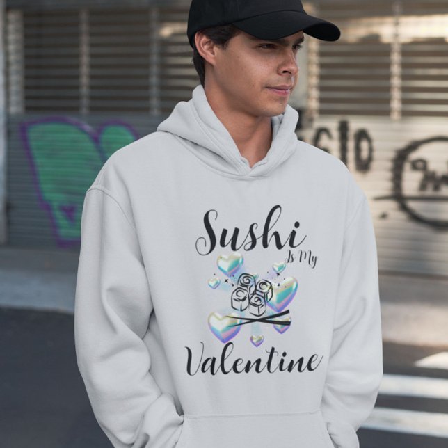 Sushi är min Valentine Hoodie (Skapare uppladdad)