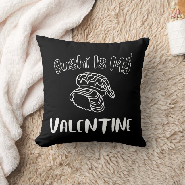 Sushi är min Valentine Kudde (Filt)