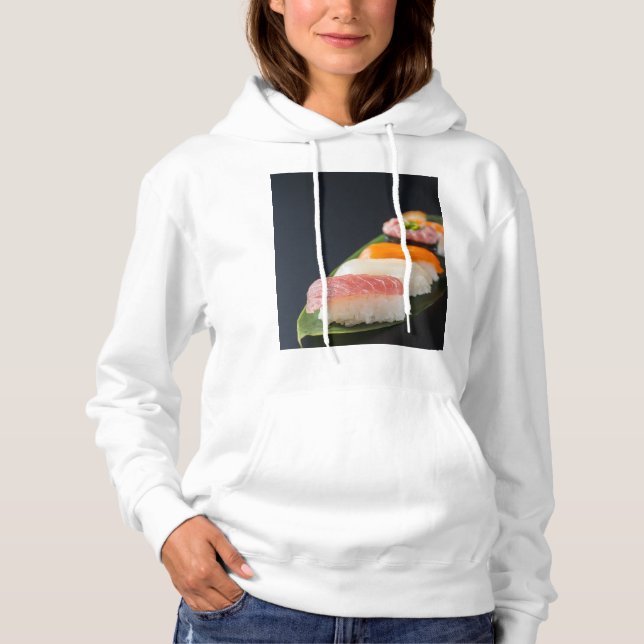 Sushi art on a leaf t shirt (Framsida)