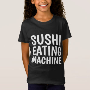 SUSHI ÄTANDE MASKIN BARN T-shirts