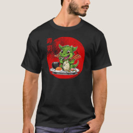 Sushi äter drake t shirt
