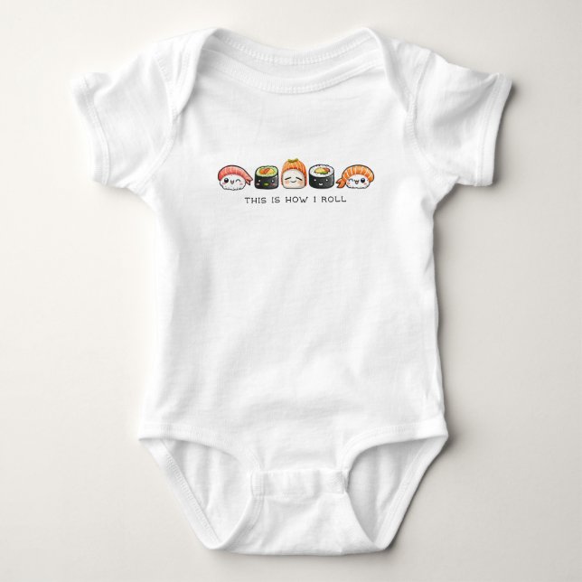 Sushi Baby T-Shirt (Framsida)