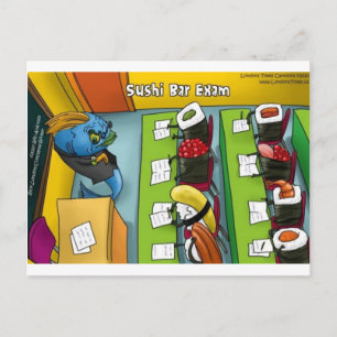Sushi Bar Exam Tees Muggar Kort Presentkort Etc