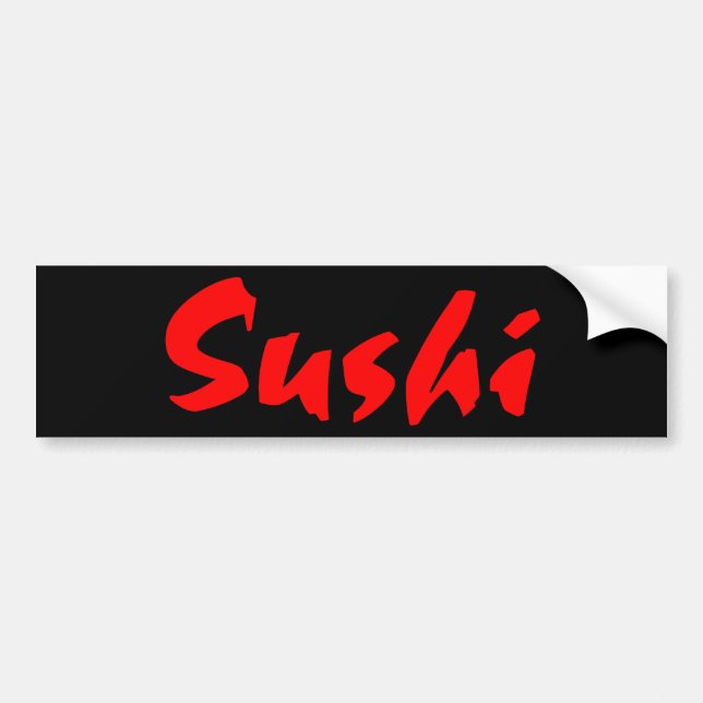 Sushi Bildekal (Framsidan)