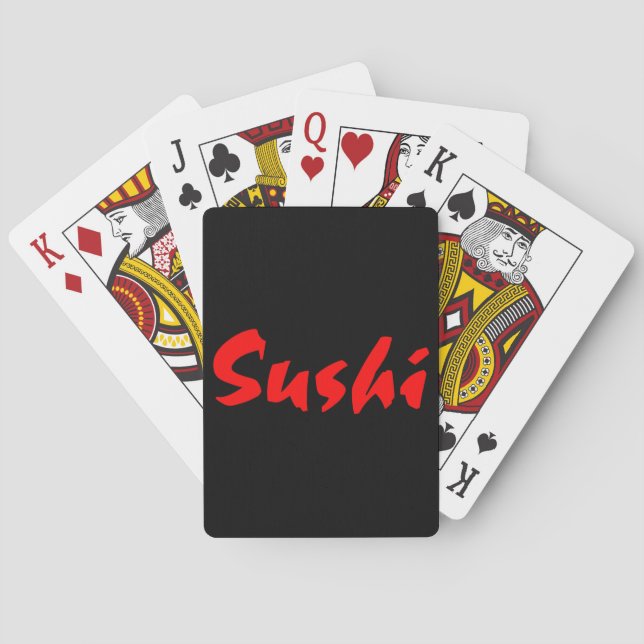 Sushi Casinokort (Baksidan)