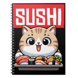 Sushi Cat Anteckningsbok