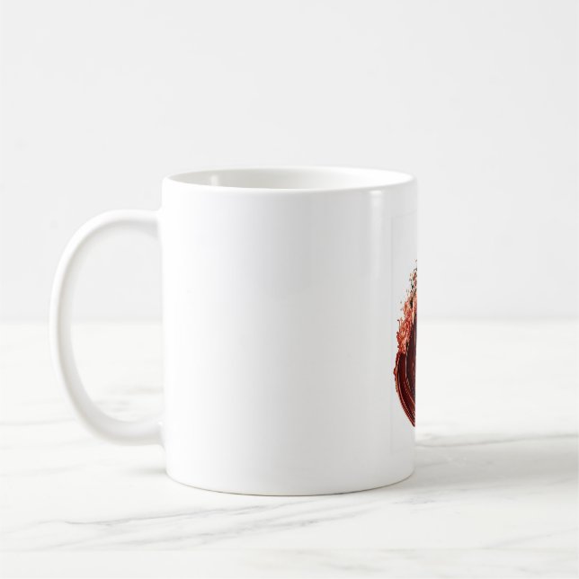 Sushi Cat Dreams � Sällsam Japansk Mat Kitty Kaffemugg (Vänster)