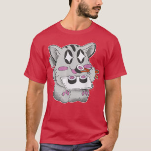 Sushi Cat Kawaii Manga Anime Japan Graphic Harajuk T Shirt