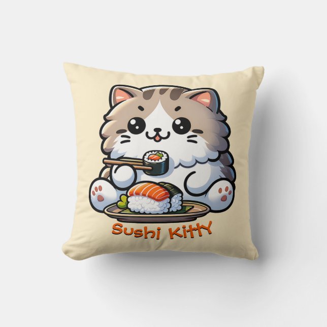 Sushi Cat Kudde (Framsida)
