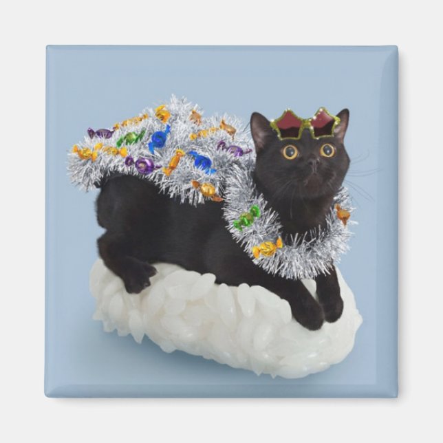 Sushi Cat Magnet (Framsidan)