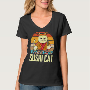 Sushi Cat Sashimi Nigiri Maki Cats T Shirt