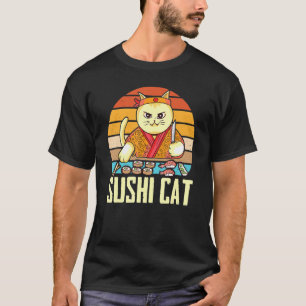 Sushi Cat Sashimi Nigiri Maki Cats T Shirt