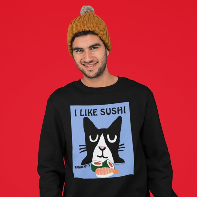 SUSHI CAT, TUXEDO Panda Kattunge T-Shirts (Skapare uppladdad)