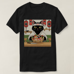 Sushi Chef Katt  T Shirt