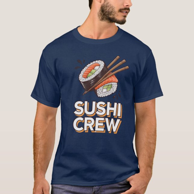 Sushi Crew T Shirt (Framsida)