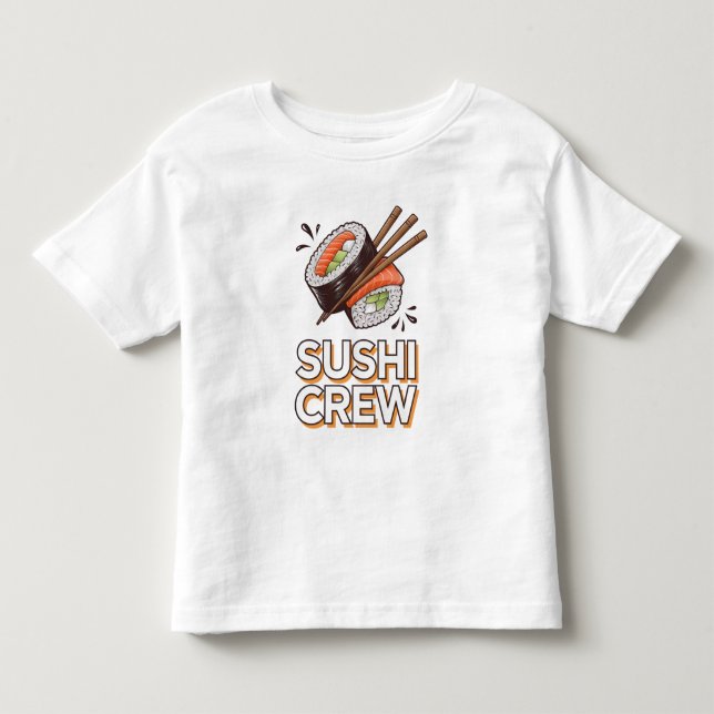 Sushi Crew T Shirt (Framsida)