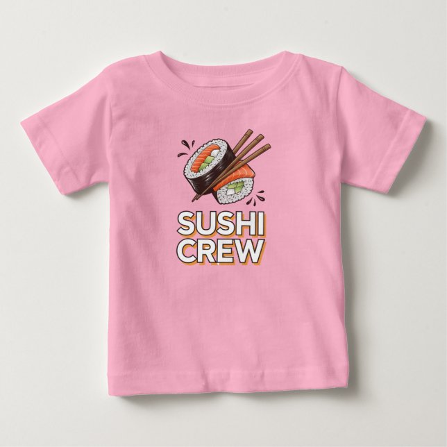Sushi Crew T Shirt (Framsida)
