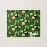 Sushi Cucumber Rolls Greenery Asian Food Pussel<br><div class="desc">Pussel med Sushi Rolls Mönster</div>