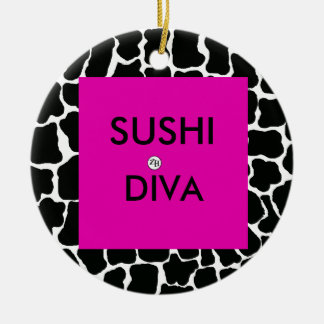 Sushi Diva Ornament av Zan Hanhof