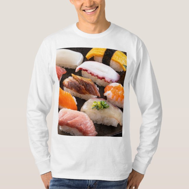 Sushi Dream – Jewels of the Sea T Shirt (Framsida)