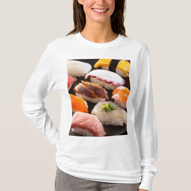 Sushi Dream – Jewels of the Sea T Shirt (Framsida)