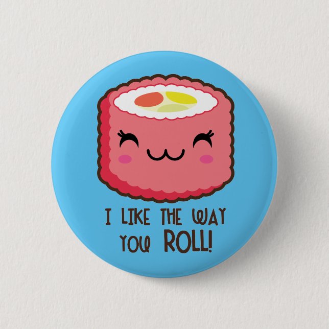 Sushi Emoji Roll Knapp (Framsida)