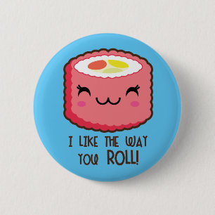 Sushi Emoji Roll Knapp
