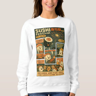 Sushi-festival Poster design T Shirt