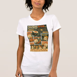 Sushi-festival Poster design T Shirt