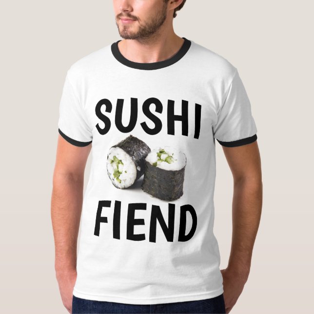 SUSHI FIEND, California Roll T-shirts (Framsida)