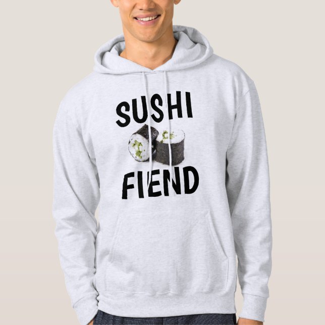 SUSHI FIEND, California Roll T-shirts Hoodie (Framsida)