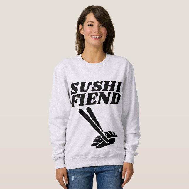 SUSHI FIEND t-shirts & sweatshirts (Hel framsida)