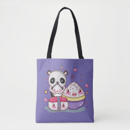 Sushi Find Rolls Kawaii Sushi tote bag Tygkasse