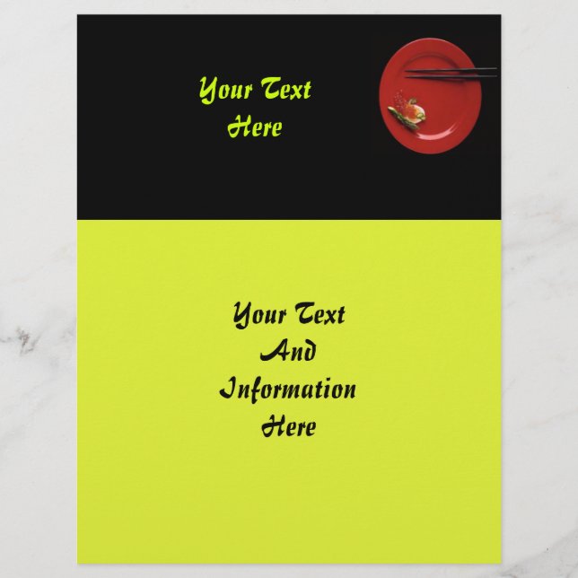 Sushi Flyer (Framsidan)