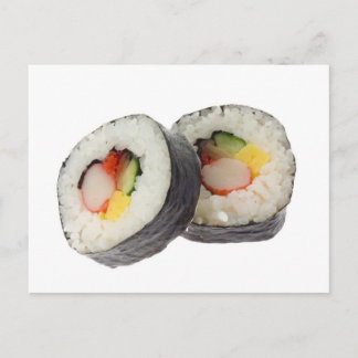 Sushi - Futomaki Vykort