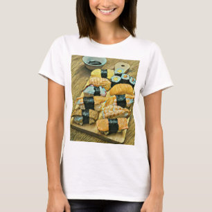 Sushi-gåva till mat älskare t shirt