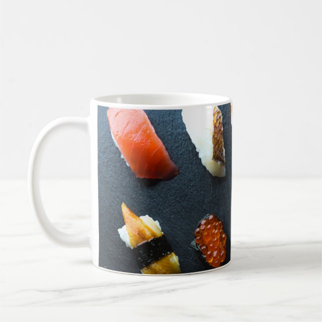 Sushi Geometry – Modern Nigiri Collection Kaffemugg (Vänster)