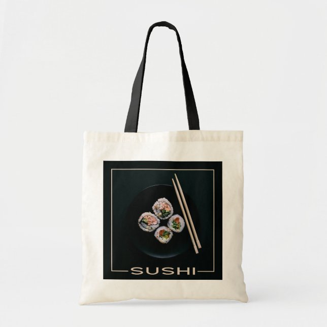 Sushi-handväskor Tygkasse (Framsidan)