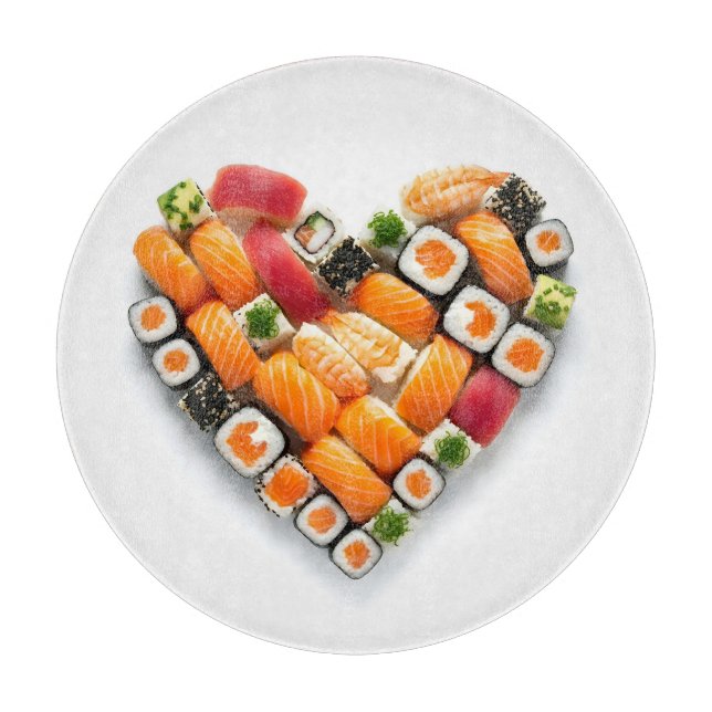 Sushi hjärta (Framsidan)