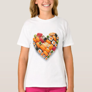 Sushi hjärta t shirt