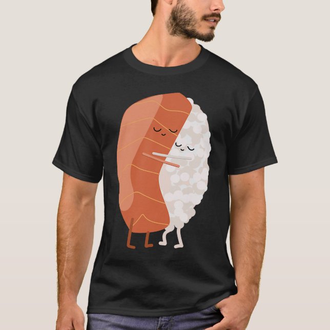 Sushi Hug T Shirt (Framsida)