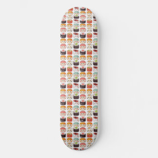 Sushi Illustration Mini Skateboard Bräda 18,5 Cm