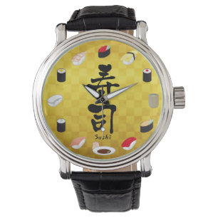 Sushi (japansk calligrafi) armbandsur