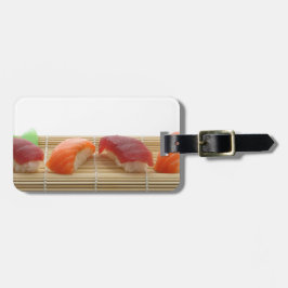 Sushi Japansk Goda Asiatisk Mat Leckert Bagagebricka