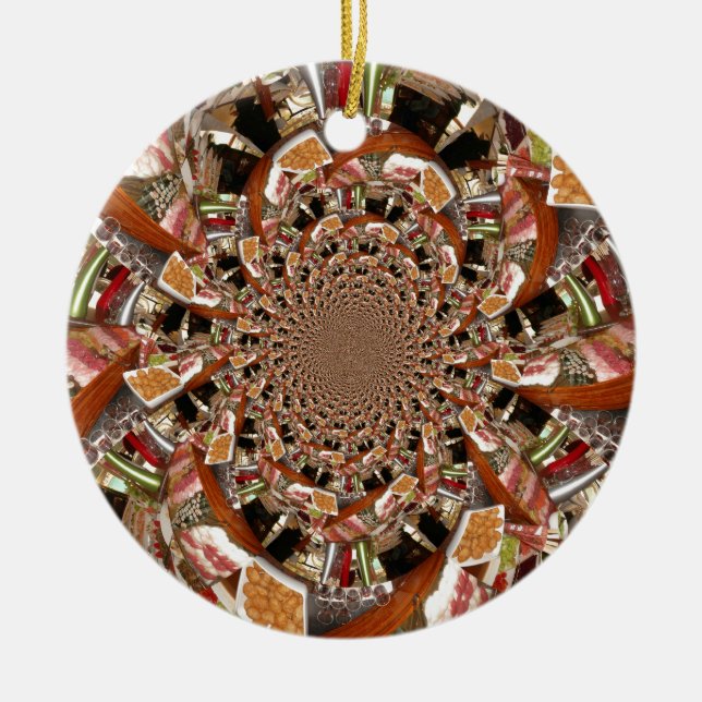 Sushi Julgransprydnad Keramik (Framsidan)