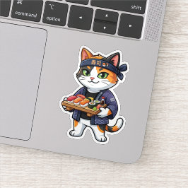 Sushi Katt Klistermärken