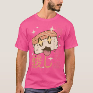 Sushi Kawaii Japansk Food Japan Cute Graphic T Shirt